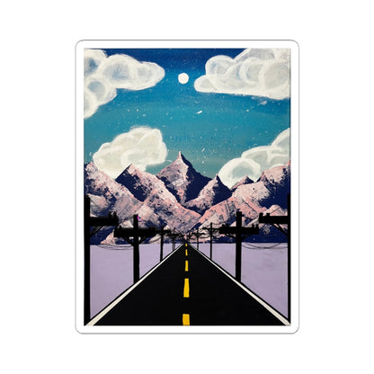 Blue Skies Ahead Sticker